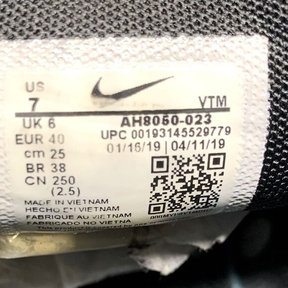 Nike Womens Air Max 270 Mult-Color Sneakers Size 8.5 Women's or Men's 7 - Picture 9 of 9